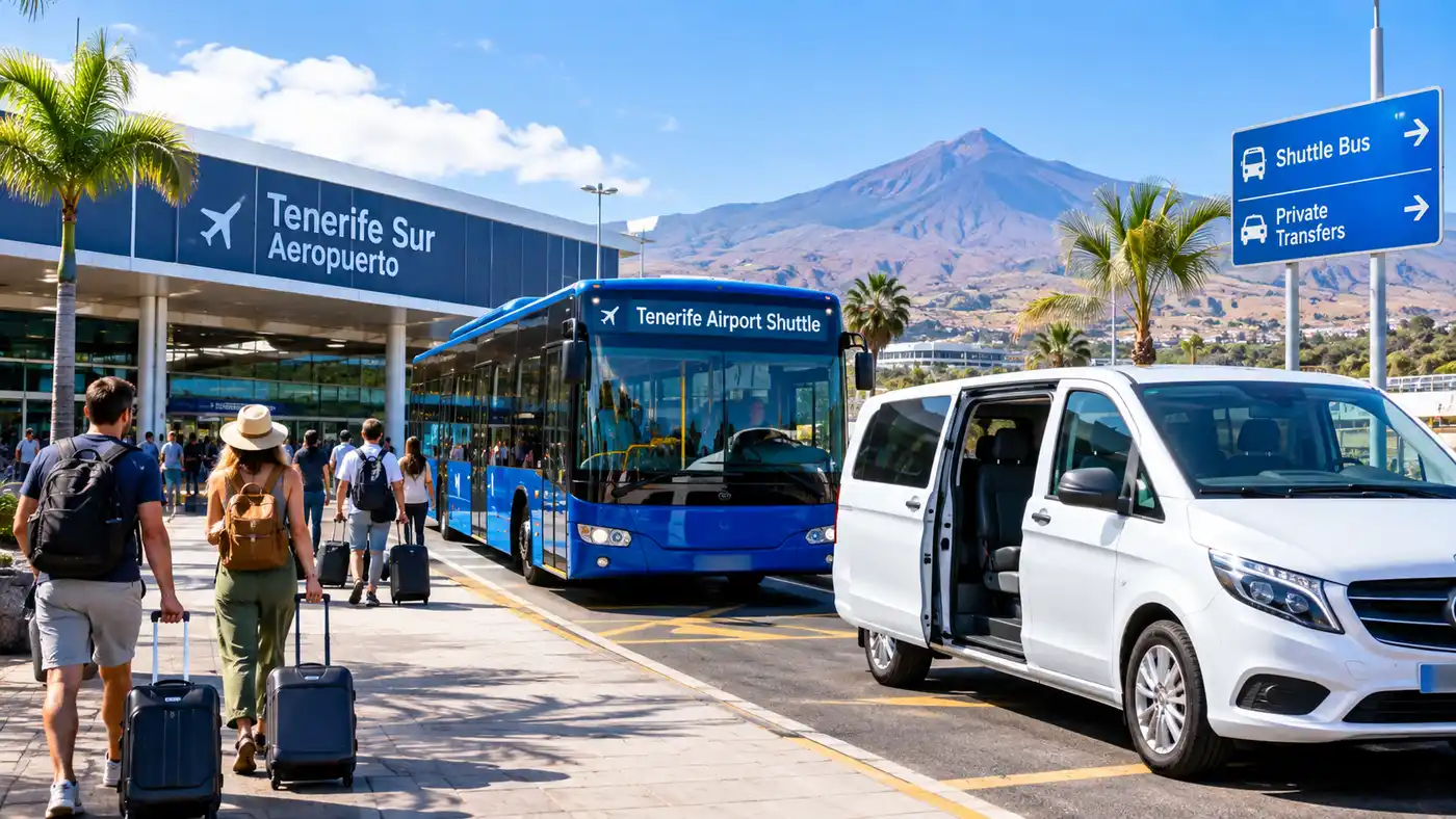 Tenerife Airport Shuttle and Bus Transfers: Shared vs Private
